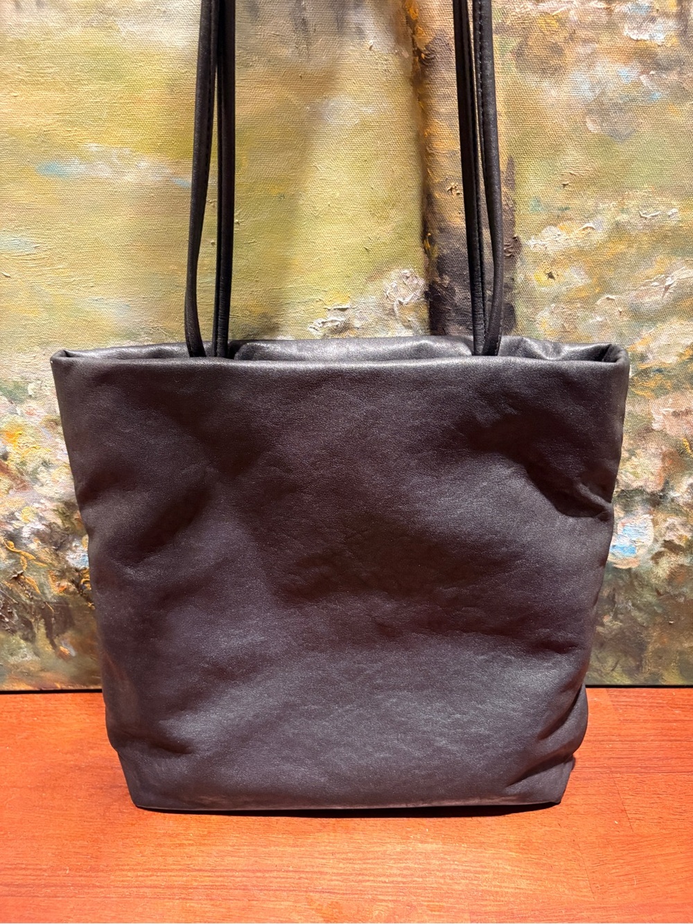 Black Women’s Tote Bag - Classic Everyday Shoulder Bag